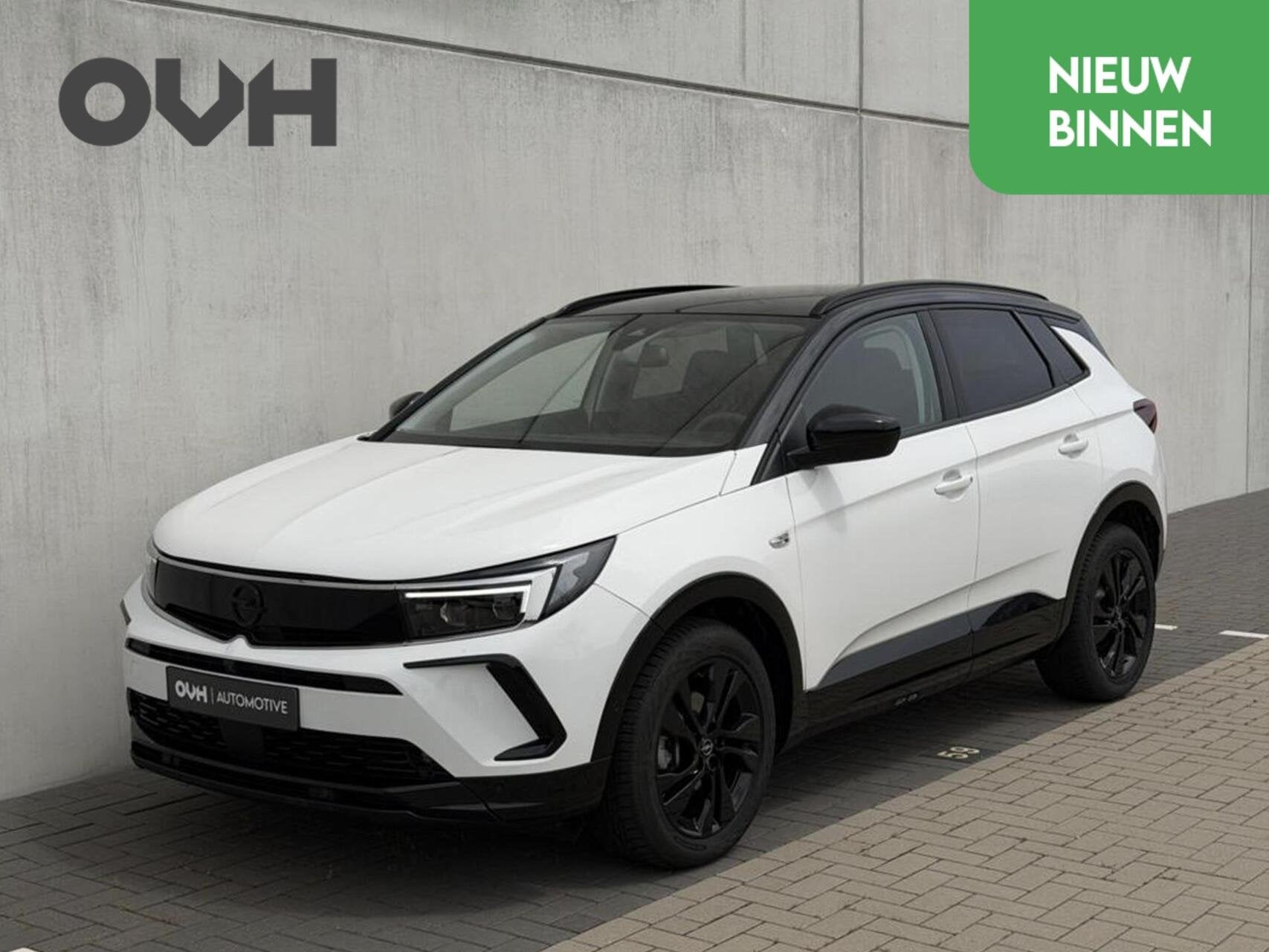 Opel Grandland 1.2 Hybrid GS-line | virtual | stoelvw | cam, Auto's, 145 pk, Gebruikt, 1199 cc, 1436 kg