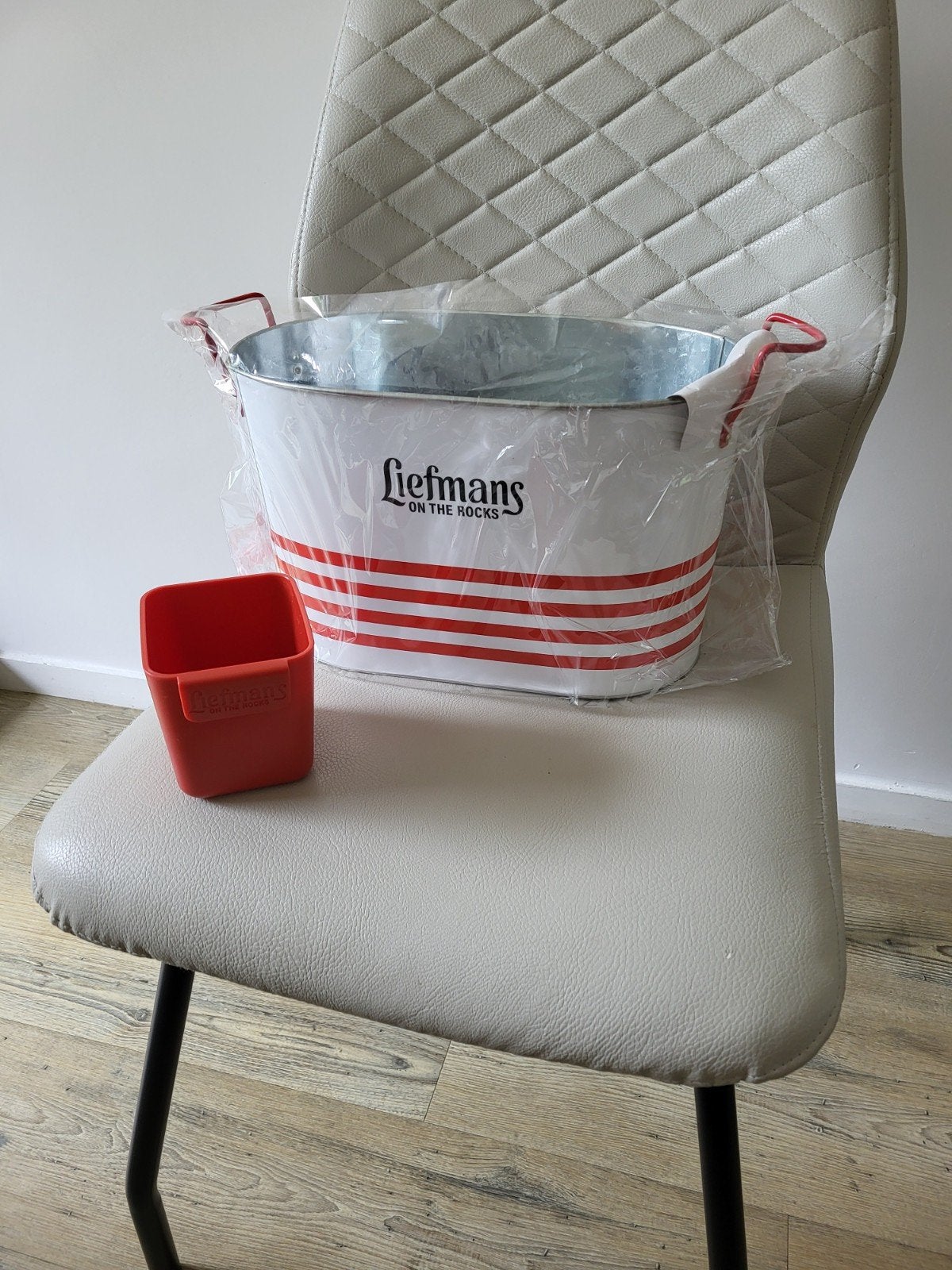 Liefmans bucket / emmer, Verzamelen, Biermerken, Ophalen, Nieuw, Overige merken