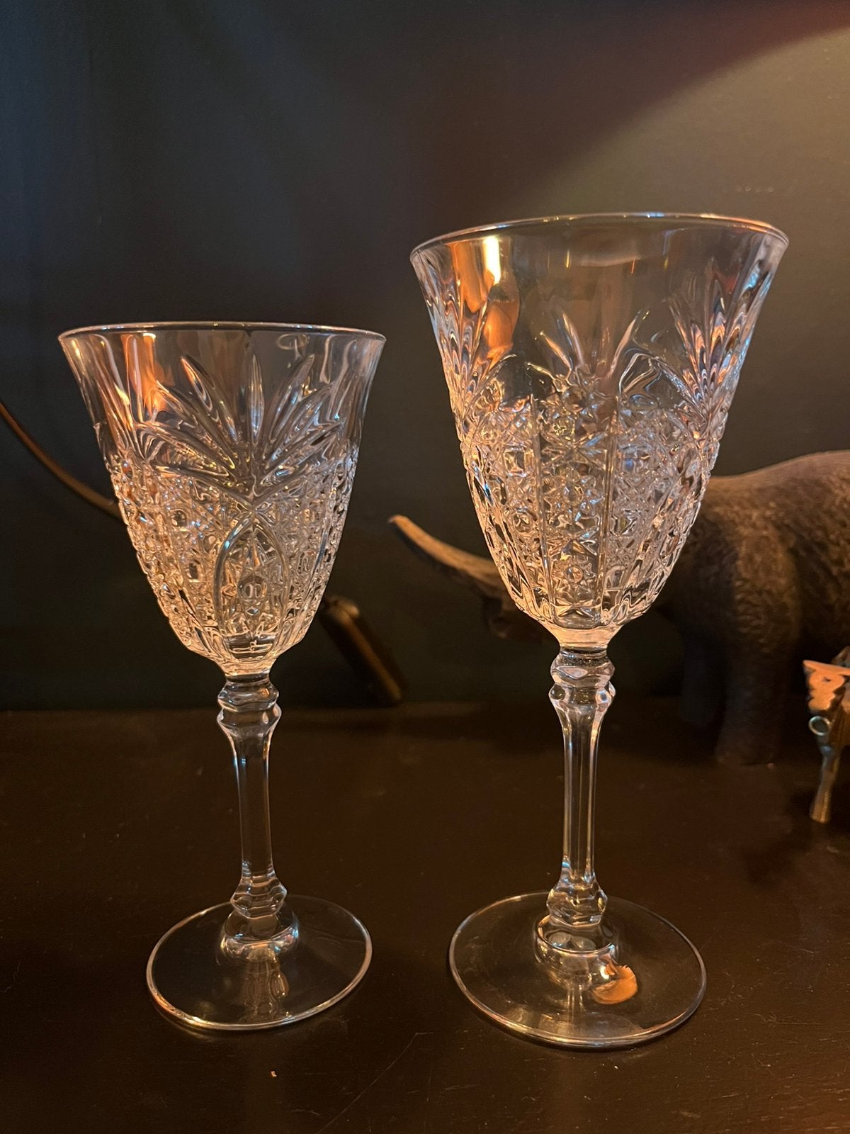 12x wijnglazen kristal (Cristal d'Arques-Durand Chesney, Ophalen