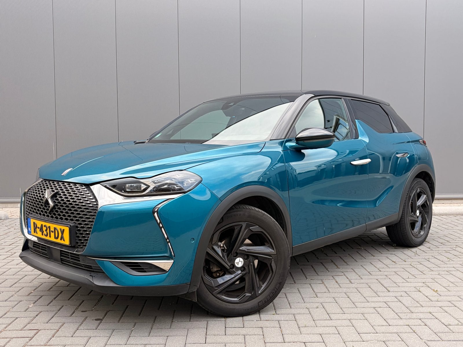 DS 3 E-tense Rivoli 50 kWh, Auto's, DS, Zwart, Blauw, 1498 kg, Elektrisch