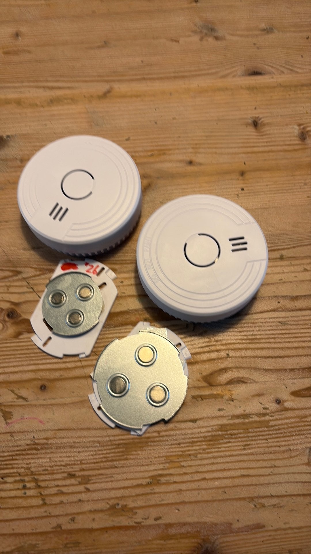 2 rookmelders, Ophalen of Verzenden, Detector, Sensor of Melder, Rook