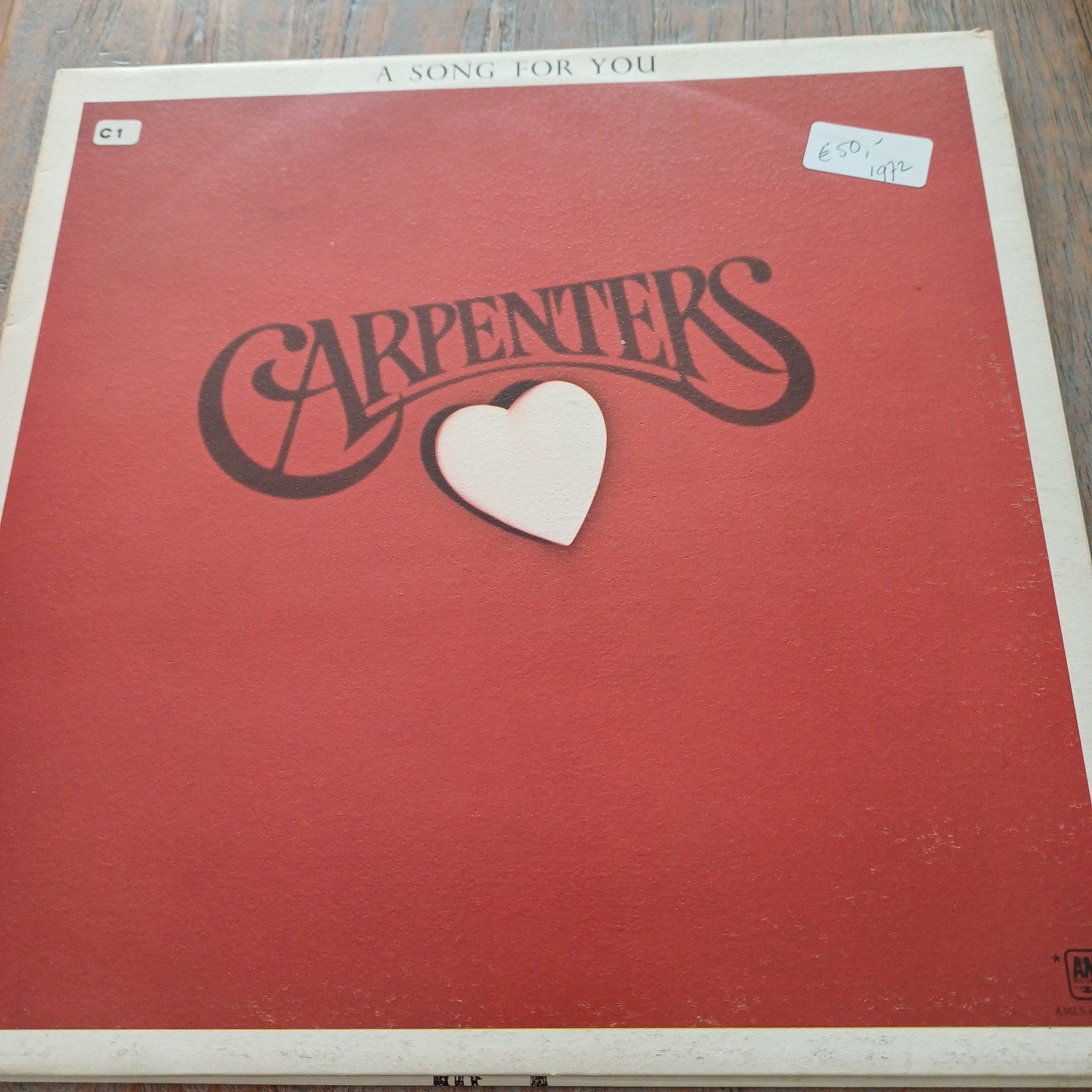 langspeelplaat Carpenters. jaartal 1972, Overige formaten, Ophalen of Verzenden, Zo goed als nieuw, Poprock