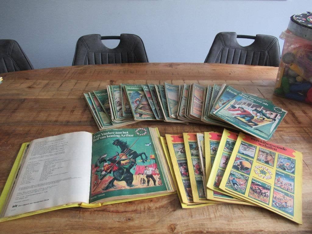 58 stuks! Toppers in strip wereldberoemde verhalen stripboek, Boeken, Stripboeken, Meerdere stripboeken, Ophalen of Verzenden