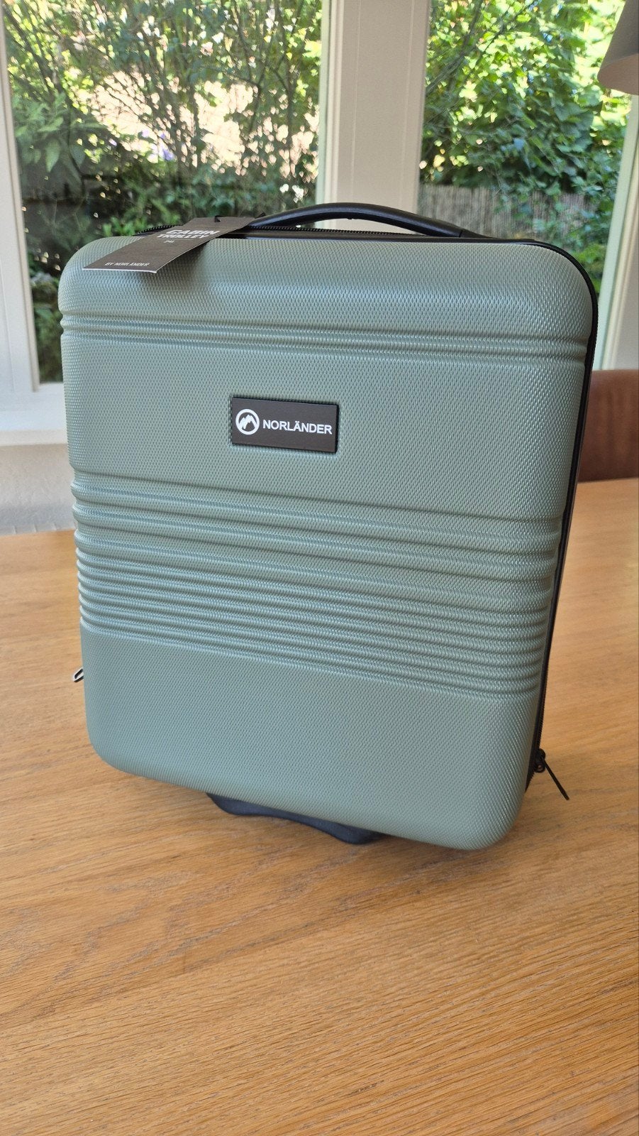 Norländer 24L Cabin Trolley Groen - Compacte Handbagage, Sieraden, Tassen en Uiterlijk, Koffers, Ophalen, Wieltjes, 50 tot 60 cm