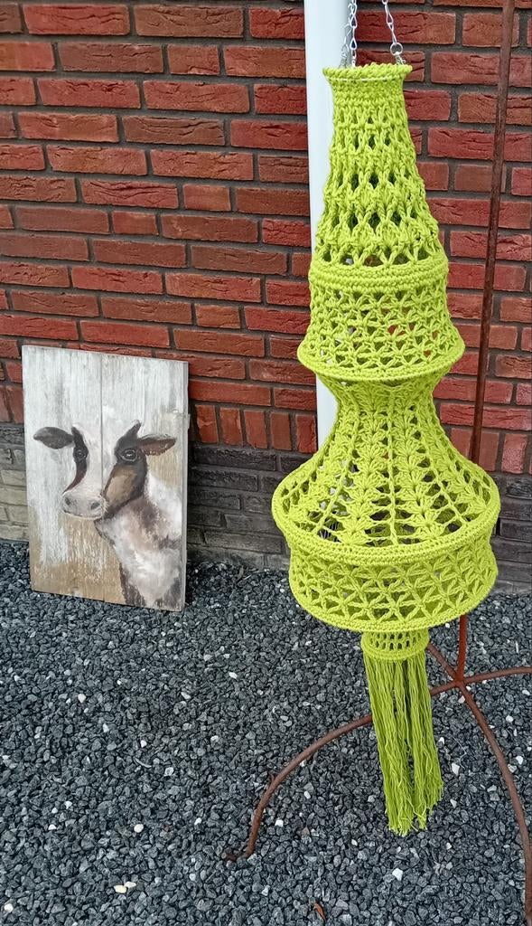 Nieuwe IBIZA  , BOHEMIAN STYLE LAMP  150 cm lang, Ophalen of Verzenden