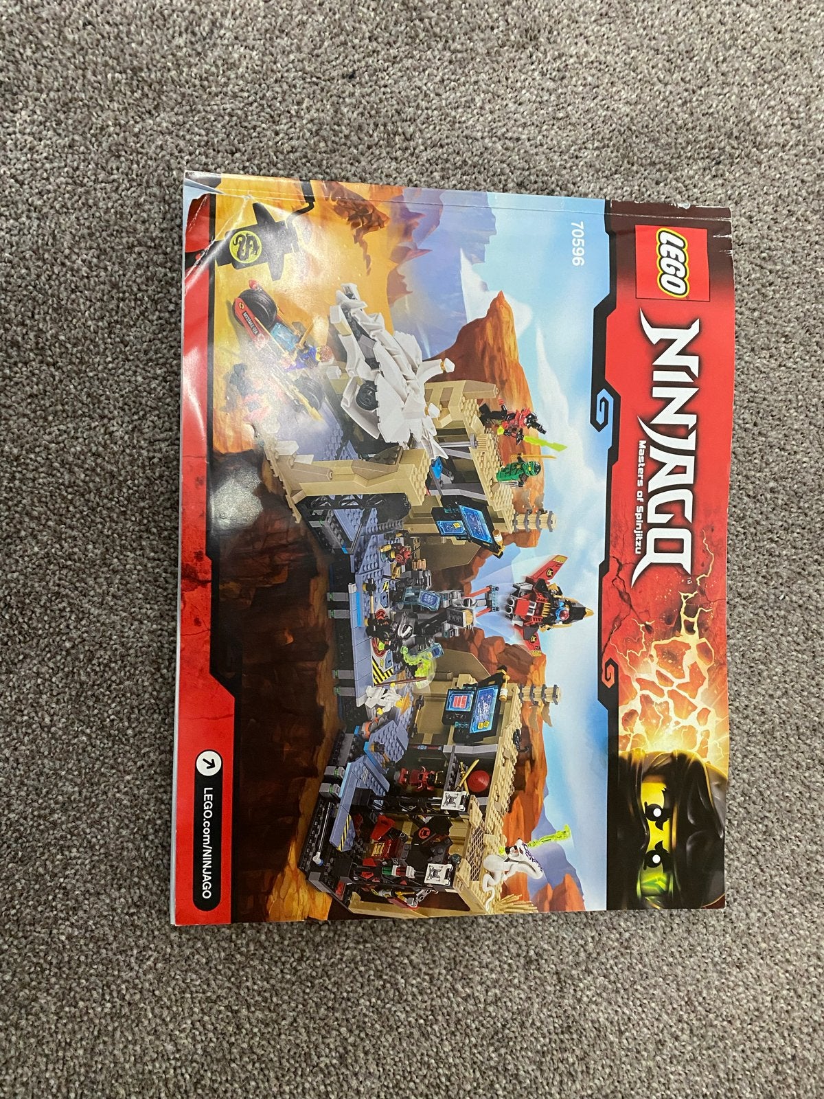 Lego Ninjago 70596 Samurai X Grot - Compleet, Gebruikt, Lego, Ophalen of Verzenden, Compleet