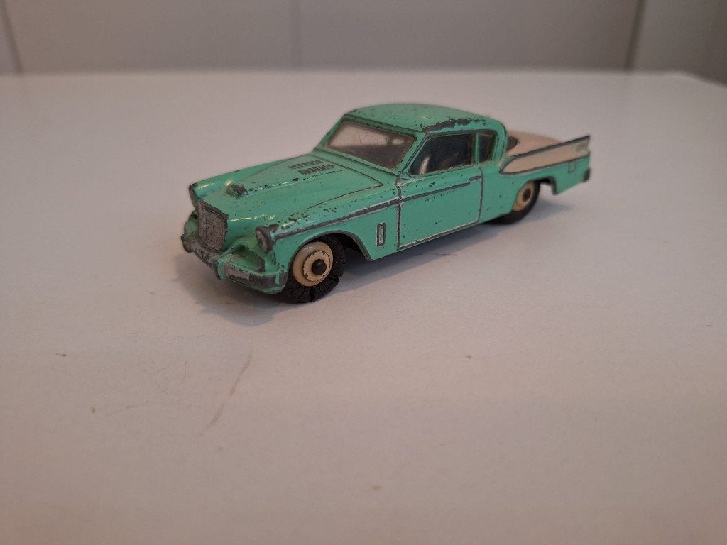 Dinky Toys Studebaker Golden Hawk (groen, nr. 169), Ophalen of Verzenden, Gebruikt, Auto, Dinky Toys