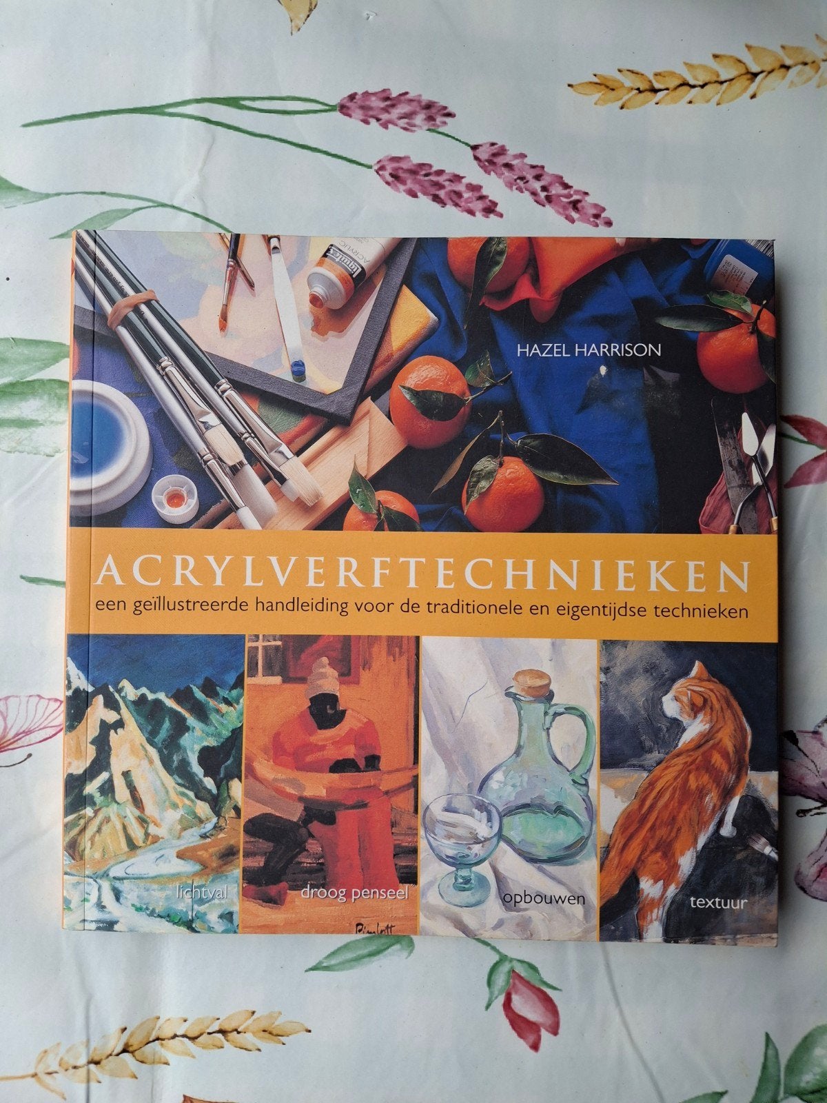 H. Harrison - Acrylverftechnieken, Ophalen of Verzenden, Zo goed als nieuw, H. Harrison