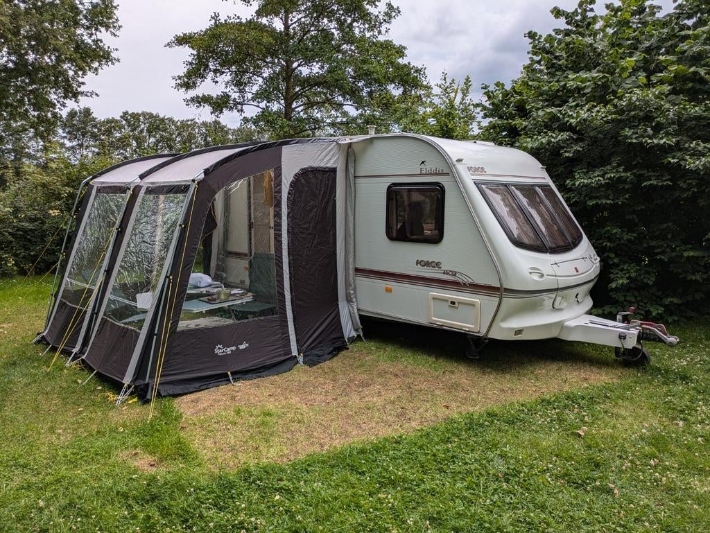 Elddis force 4604 incl voortent, Caravans en Kamperen, Particulier