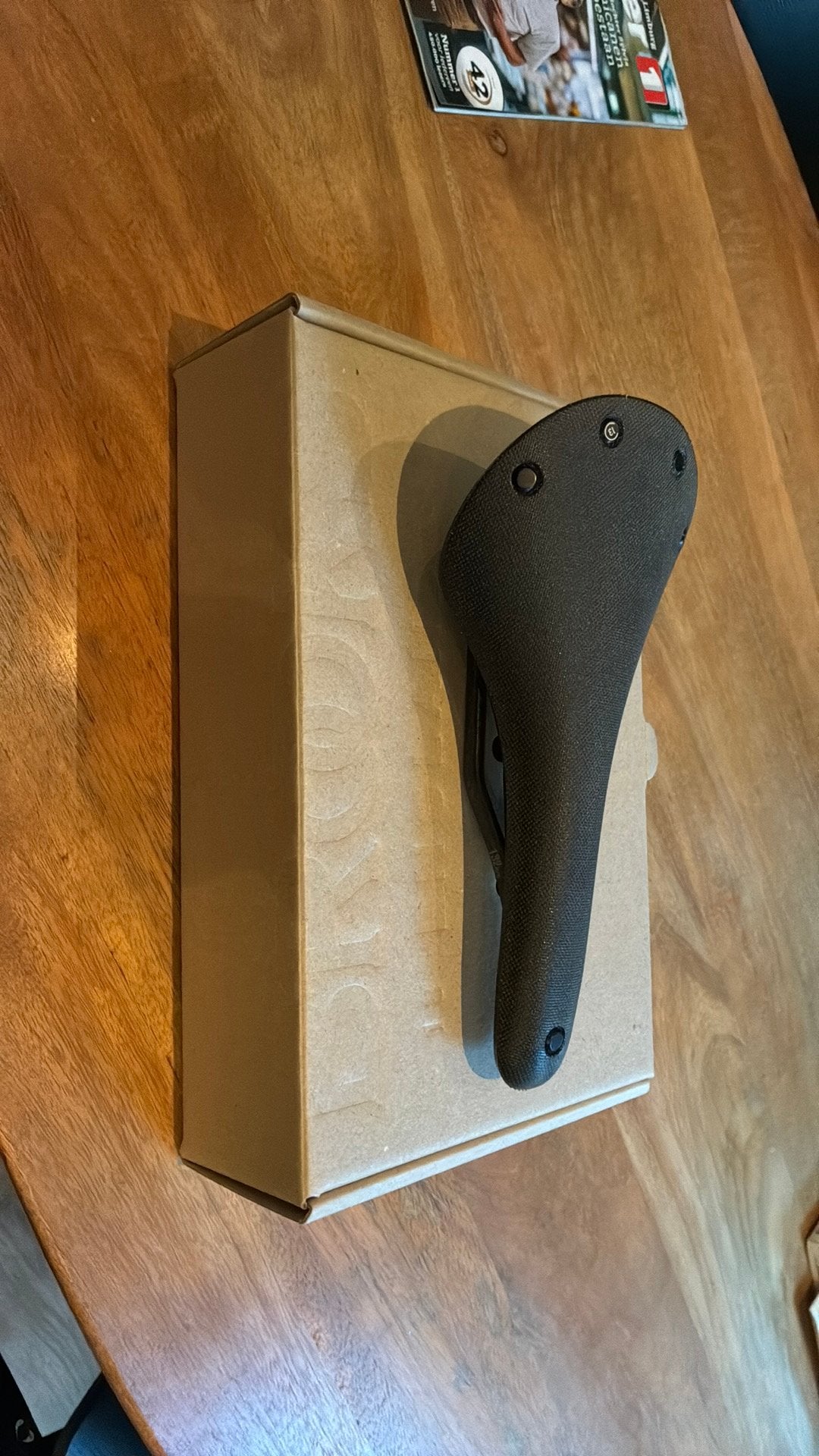 Brooks Cambium C13 carbon zadel, Gravelbike, Ophalen of Verzenden, Zo goed als nieuw, Zadel