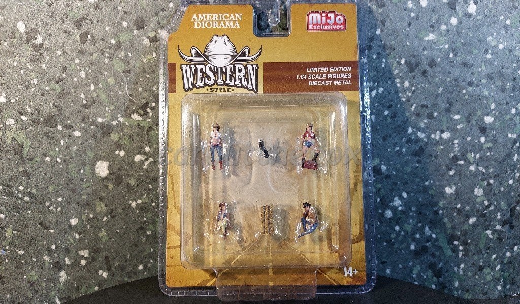 Diorama figuur Western Style 1:64 Amer. diorama AD251, Hobby en Vrije tijd, Modelbouw | Figuren en Diorama's, Verzenden, Nieuw