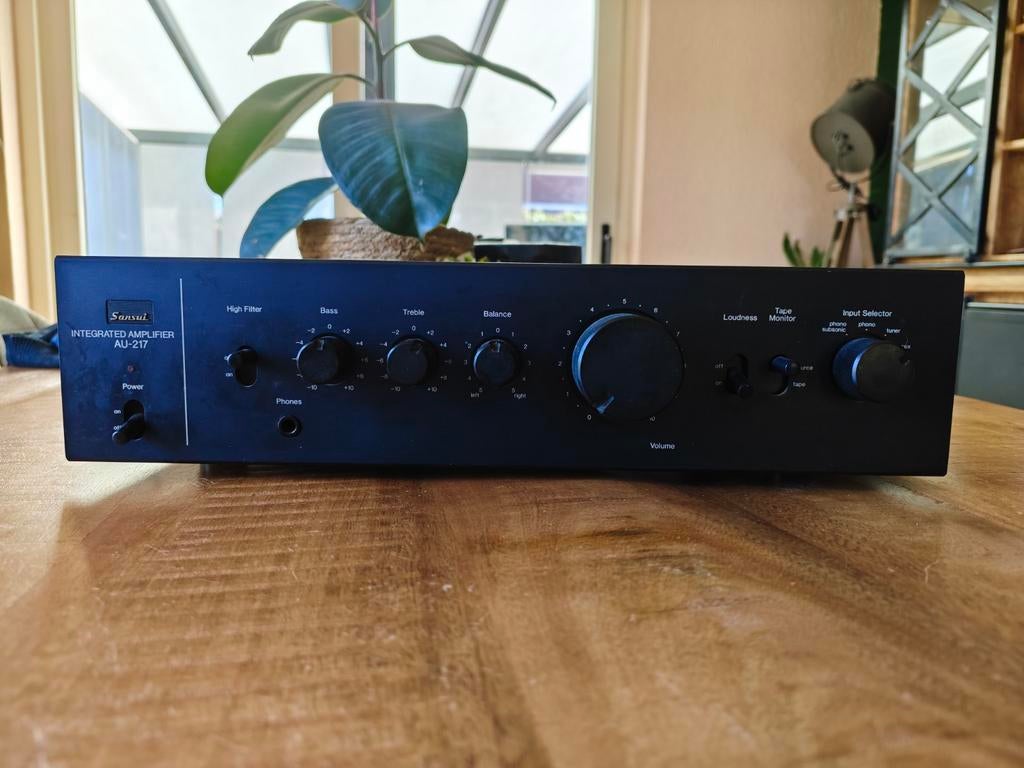 Sansui AU-217 Geïntegreerde Versterker nette staat, Audio, Tv en Foto, Minder dan 60 watt, Ophalen, Overige merken, Gebruikt