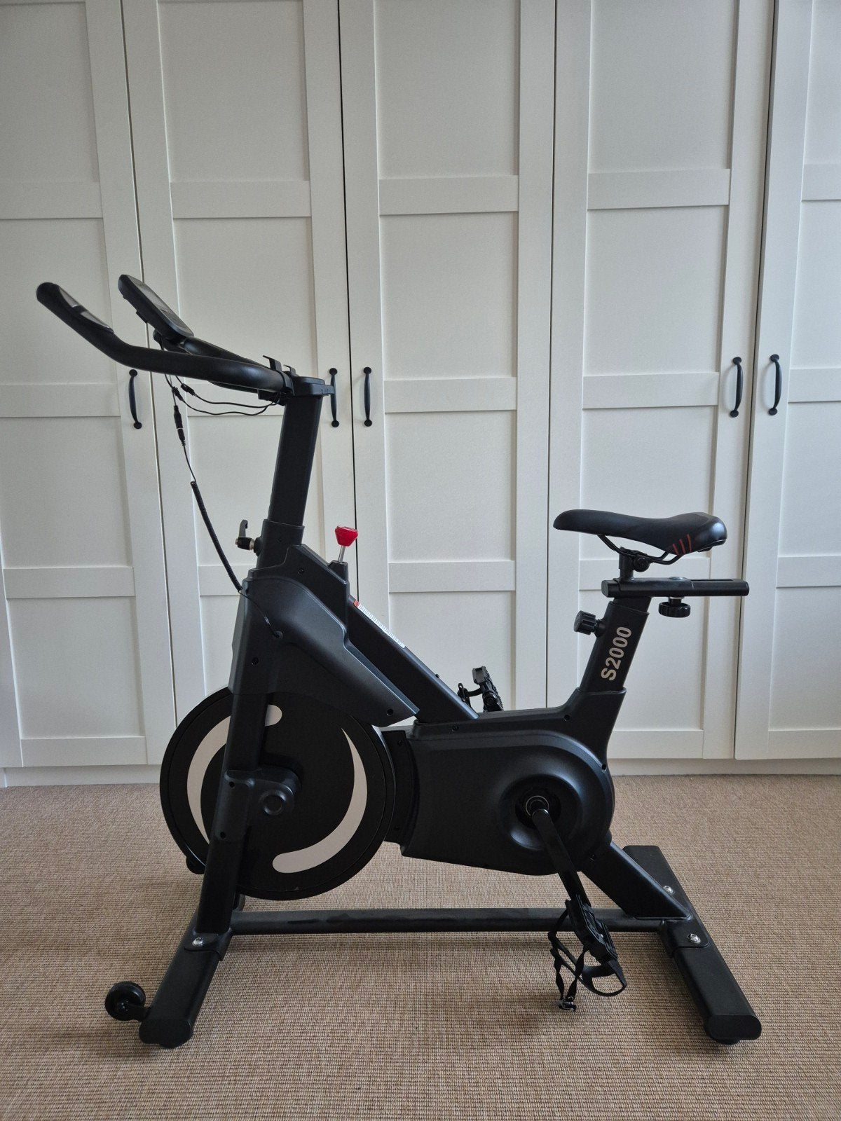 Senz Sports S2000 Spinningfiets, Sport en Fitness, Ophalen, Spinningfiets, Zo goed als nieuw, Metaal