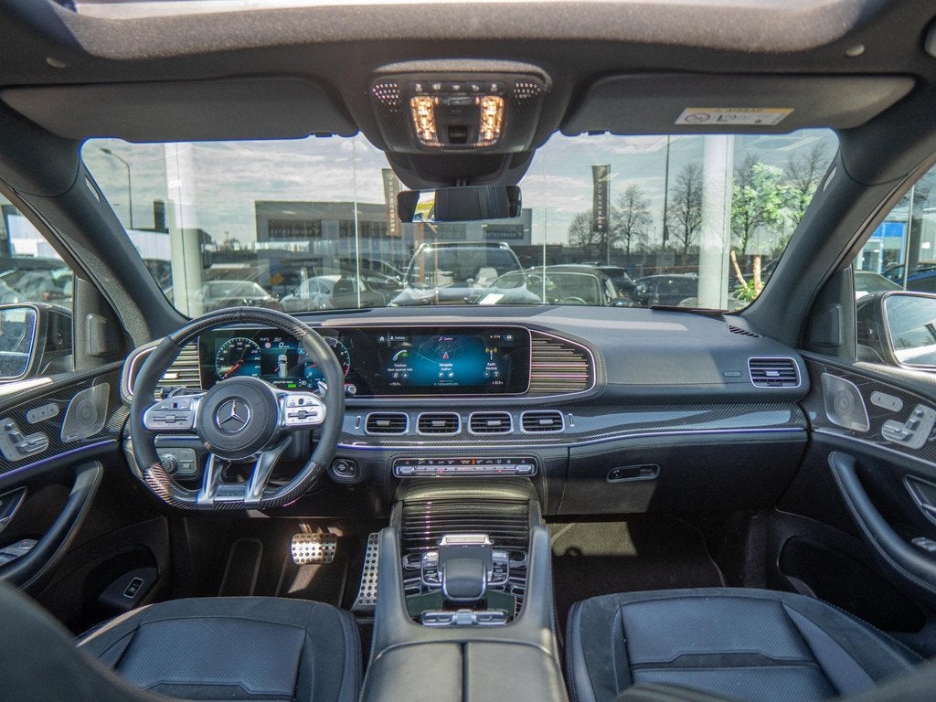 Mercedes-Benz GLS AMG 63 4MATIC+ Premium Plus | Elc trekhaak, Gebruikt, 7 stoelen, Zwart, Leder