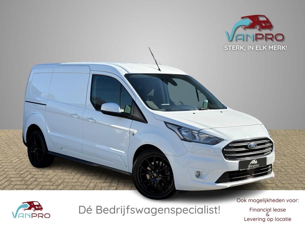 Ford TRANSIT CONNECT 1.5 EcoBlue L2 Automaat LIMITED Lang /, Auto's, 4 cilinders, Wit, Origineel Nederlands, Bedrijf