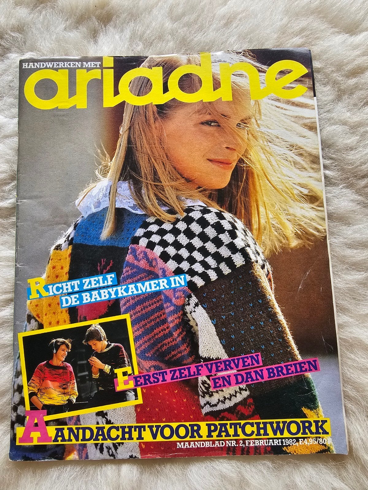 Vintage handwerk tijdschrift Ariadne Nr 2. 1982, Ophalen of Verzenden, Zo goed als nieuw, Damesbladen