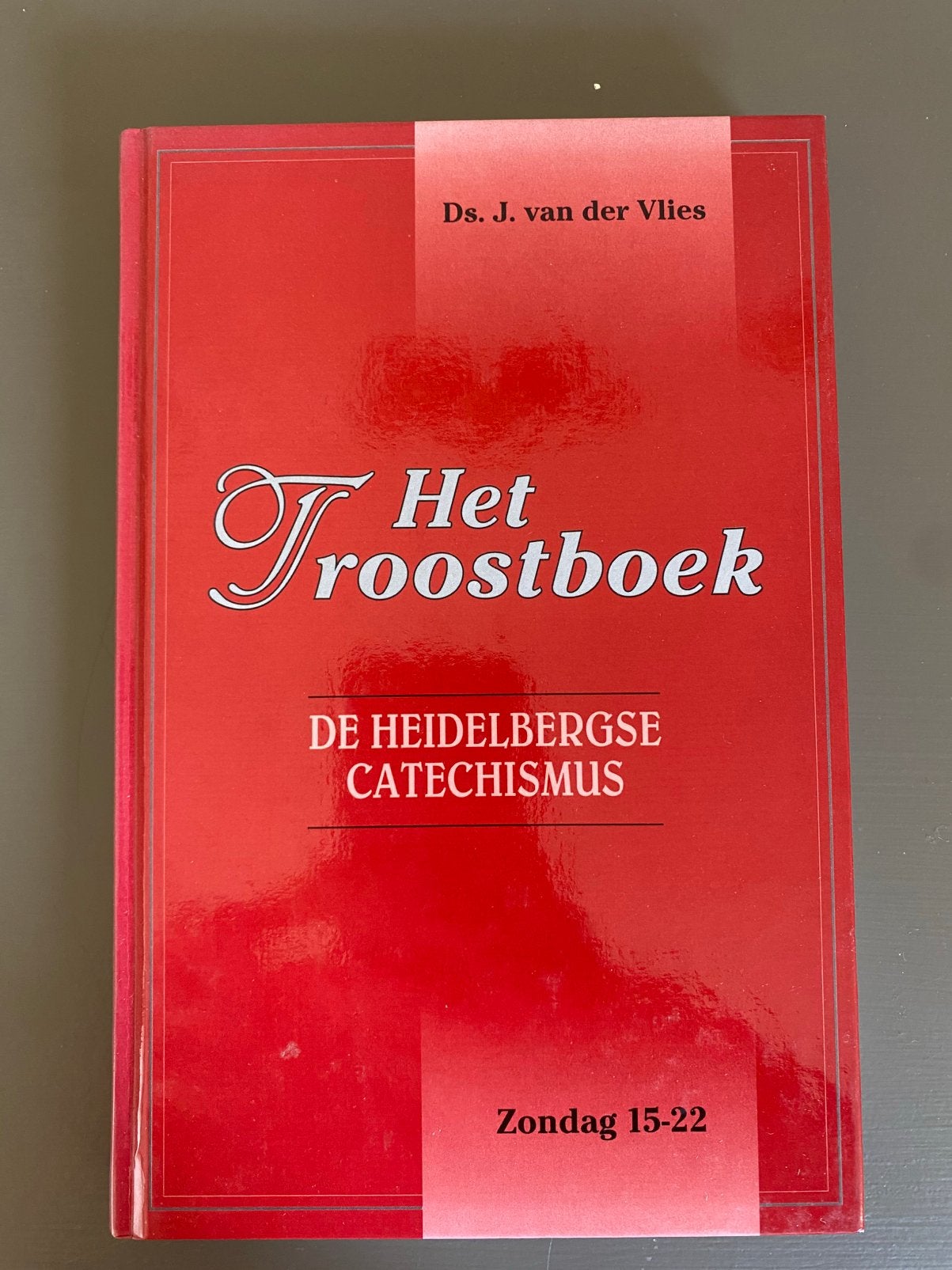 Ds. J. van der Vlies - Het Troostboek, Ophalen of Verzenden, Zo goed als nieuw