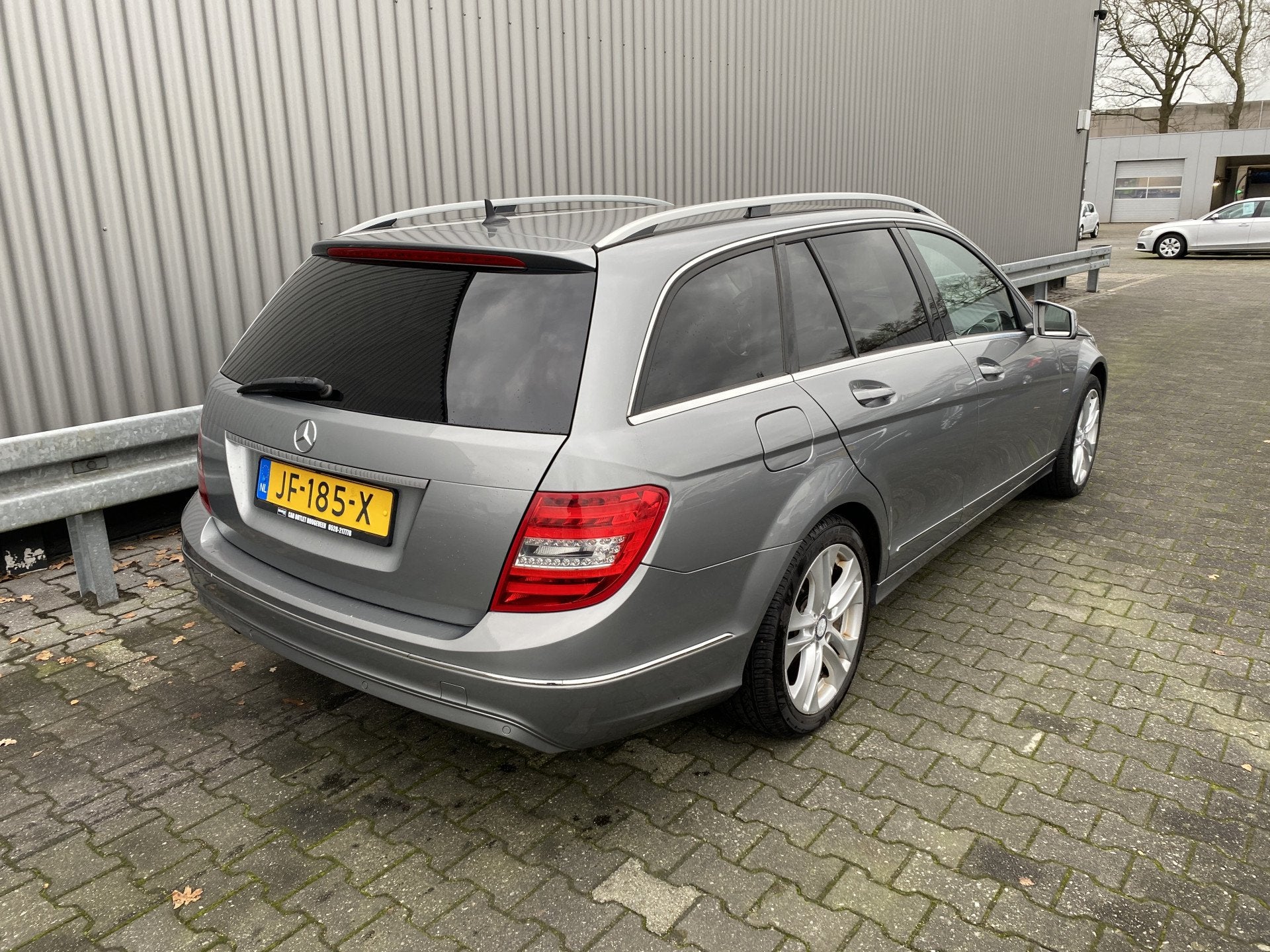 Mercedes-Benz C-Klasse Estate 200 CDI Business Class Avantga, Auto's, Euro 5, Zwart, 4 cilinders, Leder