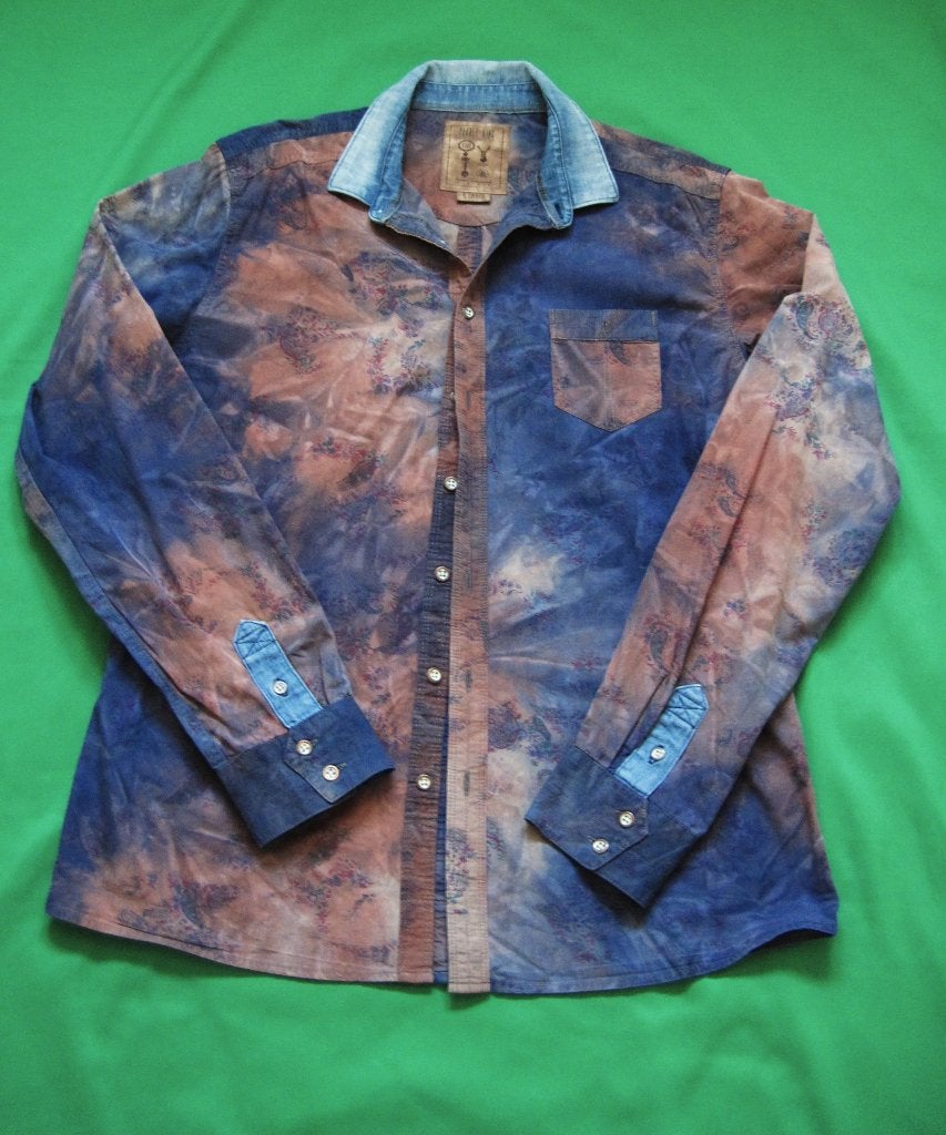 qbl  LEUK OVERHEMD van PEARLY KING Maat:M/L, Ophalen of Verzenden, Zo goed als nieuw, Overige kleuren, Halswijdte 41/42 (L)