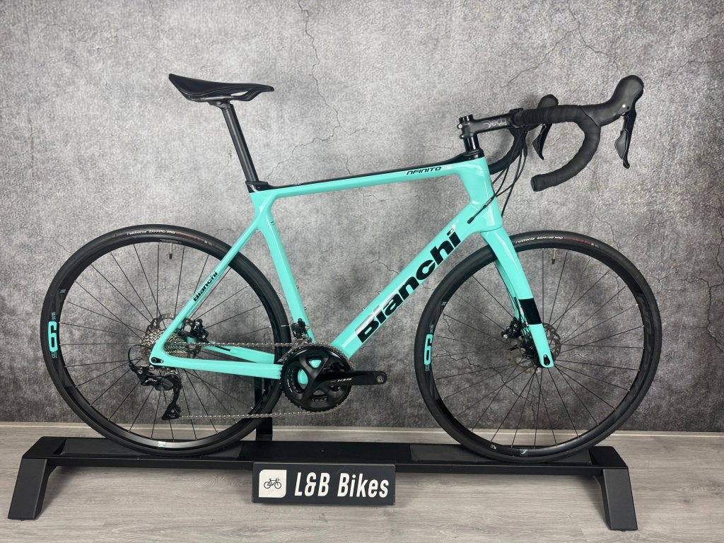 Bianchi Infinito XE Disc Shimano 105 2x11 Carbon, Overige merken, Gebruikt, Carbon, Heren
