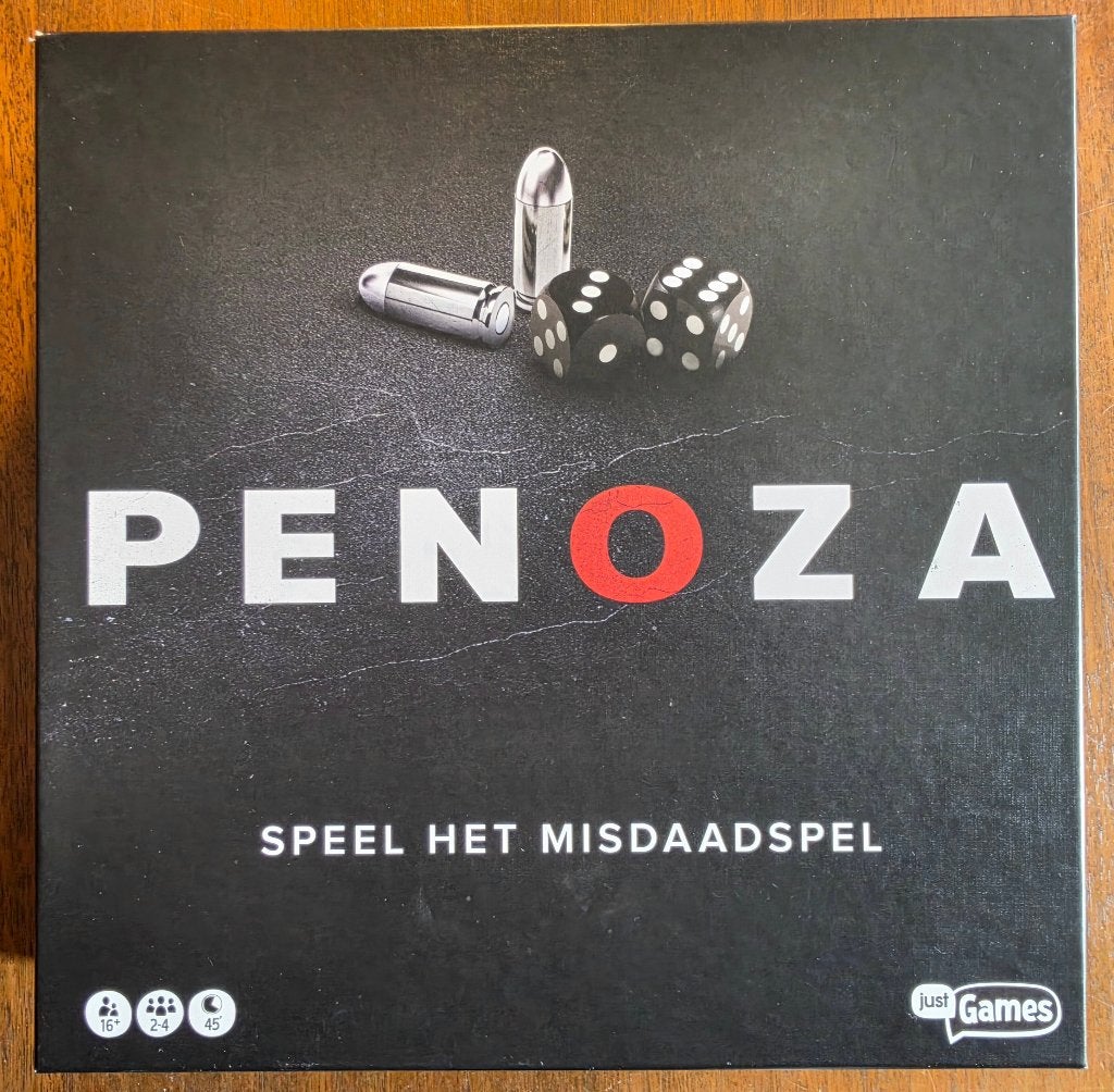 Penoza bordspel (uit 2016) (als nieuw), Drie of vier spelers, Ophalen, Zo goed als nieuw, Just Games