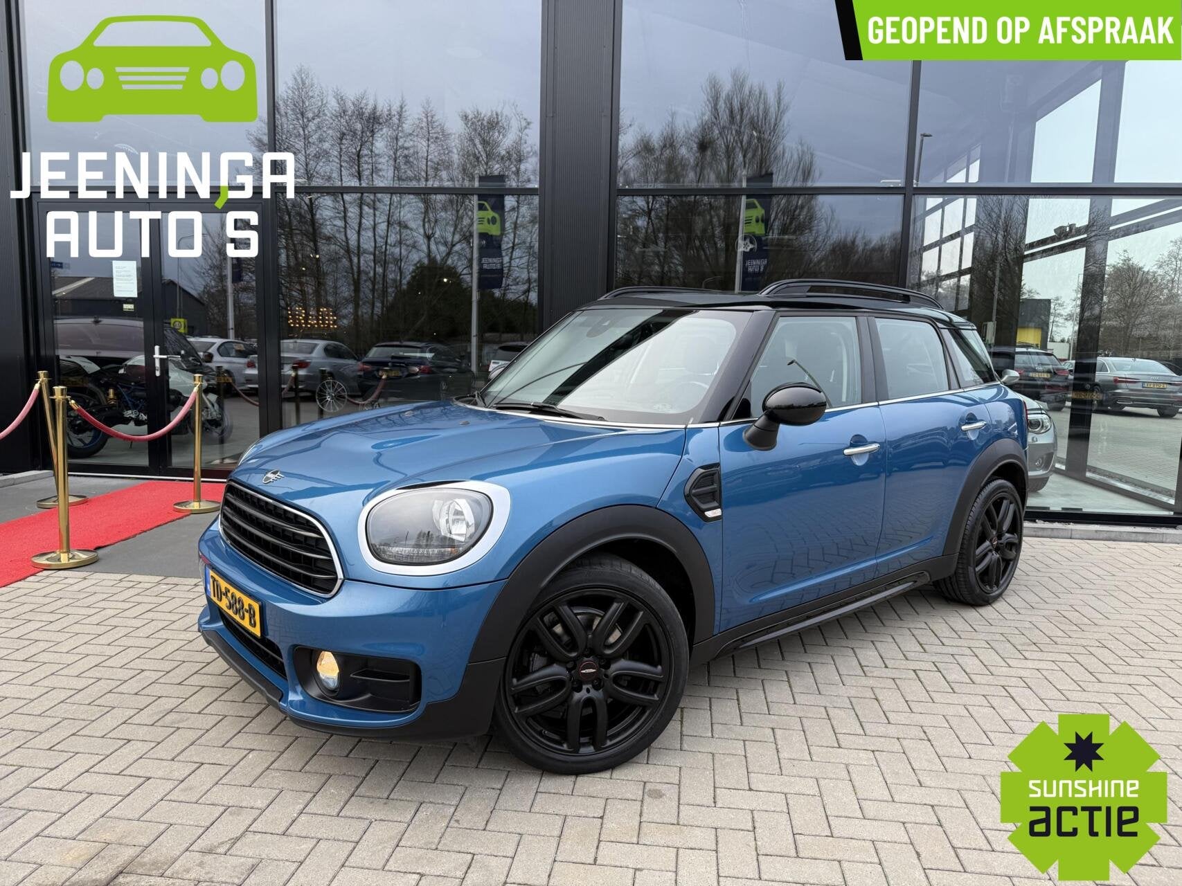 Mini Countryman 1.5 Cooper|Navi|Airco|NAP, Auto's, Mini, Gebruikt, Countryman, 715 kg, Blauw