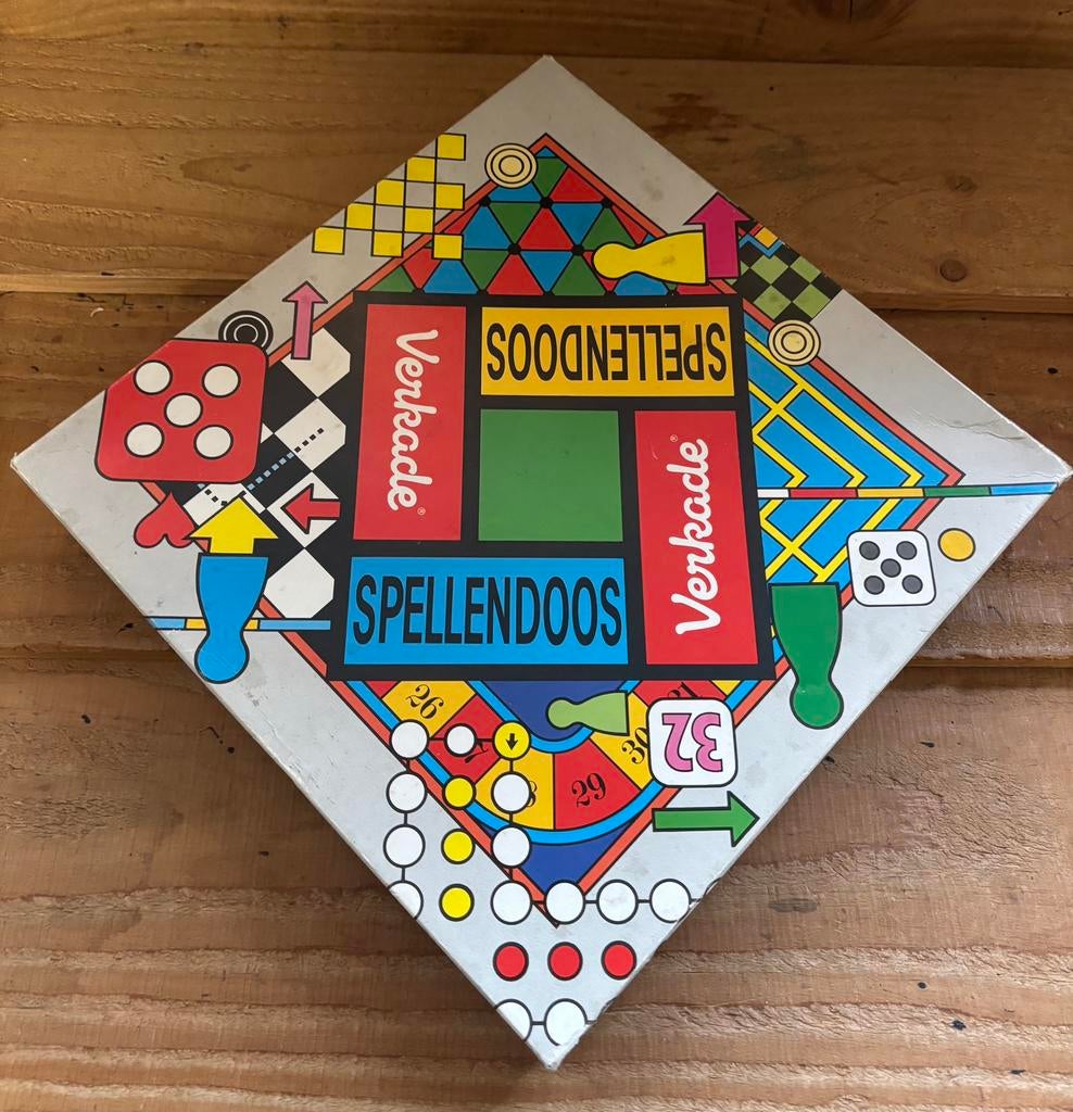 Verkade bordspel, Hobby en Vrije tijd, Ophalen of Verzenden, Zo goed als nieuw