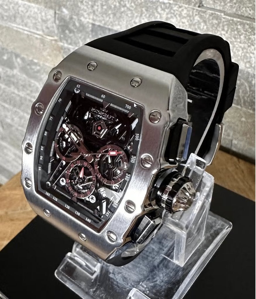 Rotorcraft Commander RC6901 Chrono Nieuw! t.w.v € 589-,, Sieraden, Tassen en Uiterlijk, Nieuw, Ophalen of Verzenden, Waterdicht