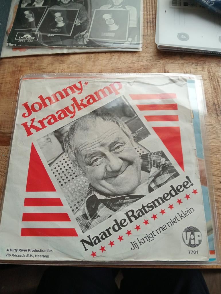 Johnny kraaykamp - naar de ratsmesee, Ophalen of Verzenden, Zo goed als nieuw, Overige formaten, Levenslied of Smartlap