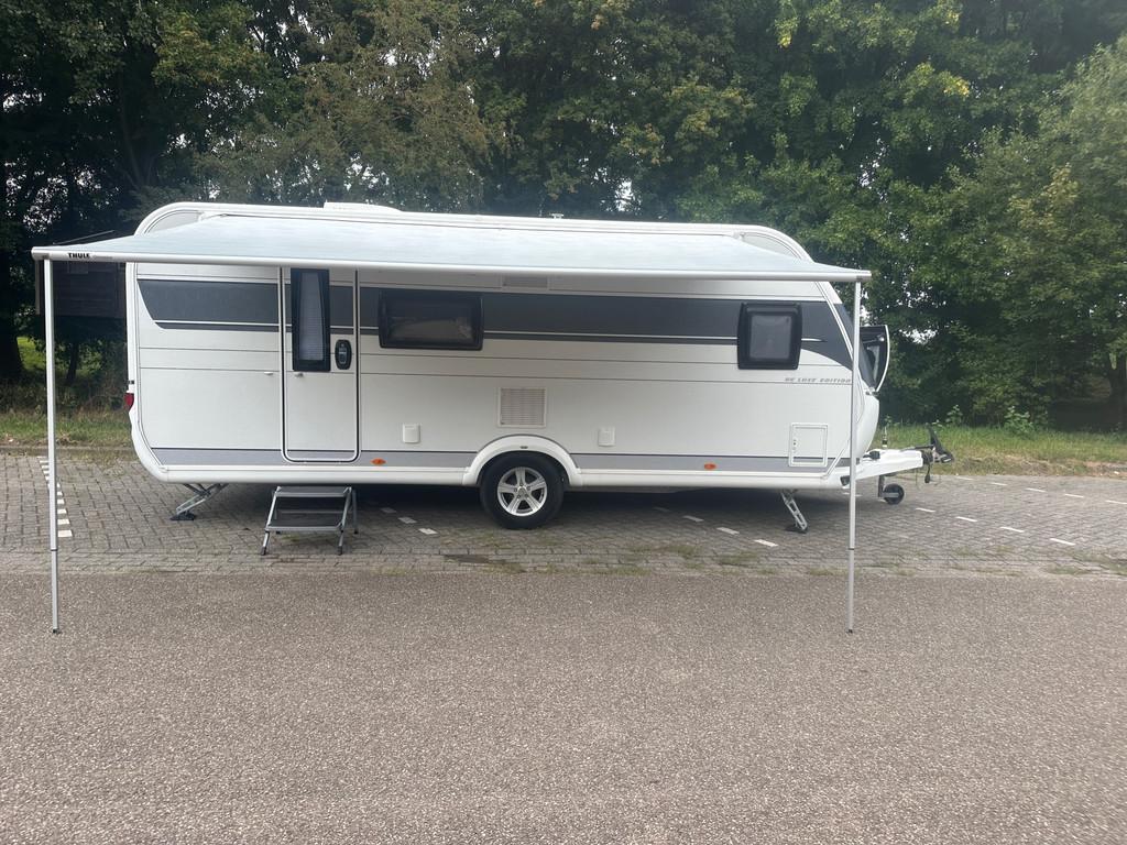 Hobby 560 KMFE C33A20012, Caravans en Kamperen, Info@heesbeen-autos.nl, Bedrijf, Airco, Tot en met 5