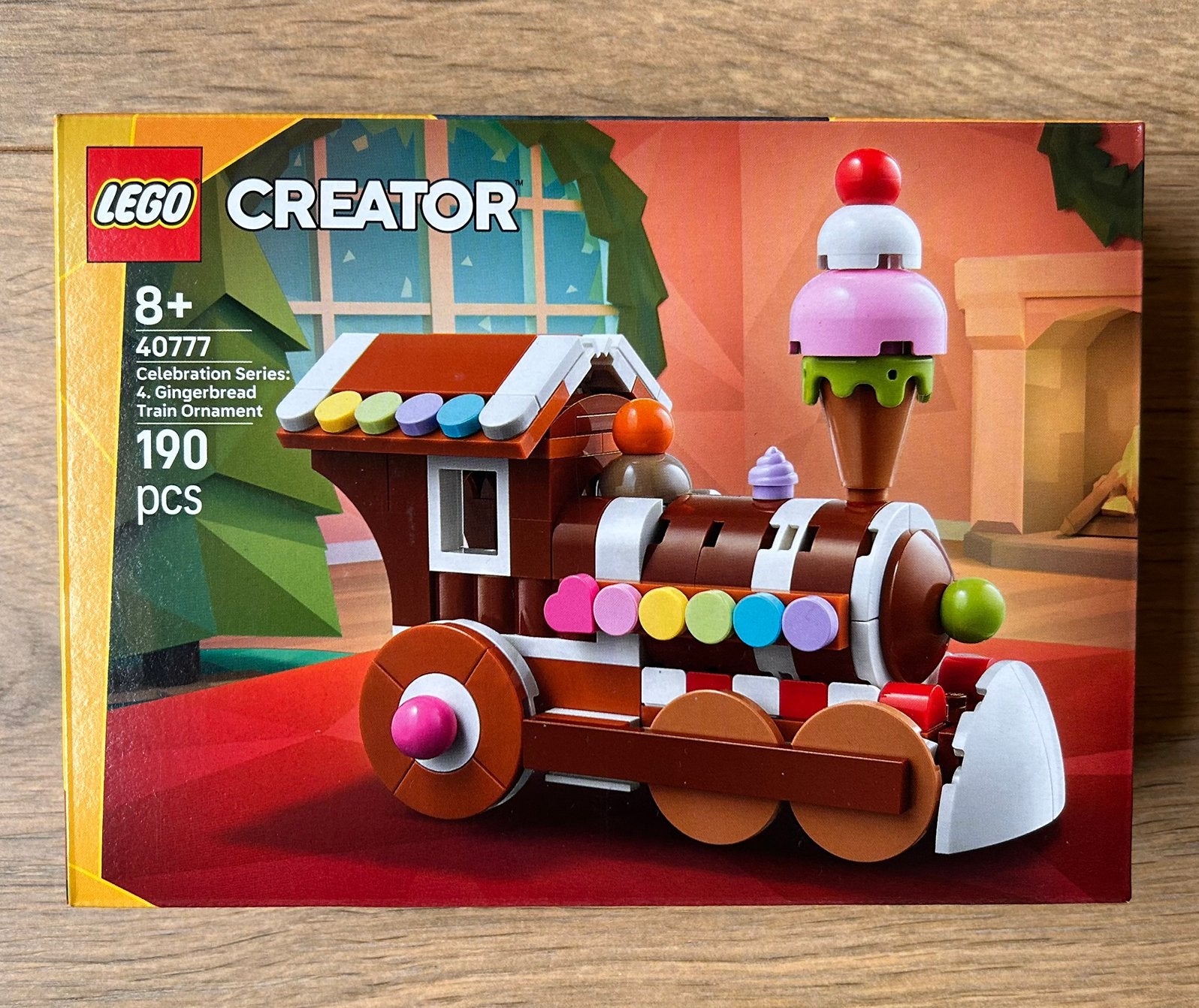🆕 “NIEUW” LEGO 40777 Creator Vieringenserie: Peperkoektrein, Ophalen, Lego, Nieuw, Ongeopend/sealed