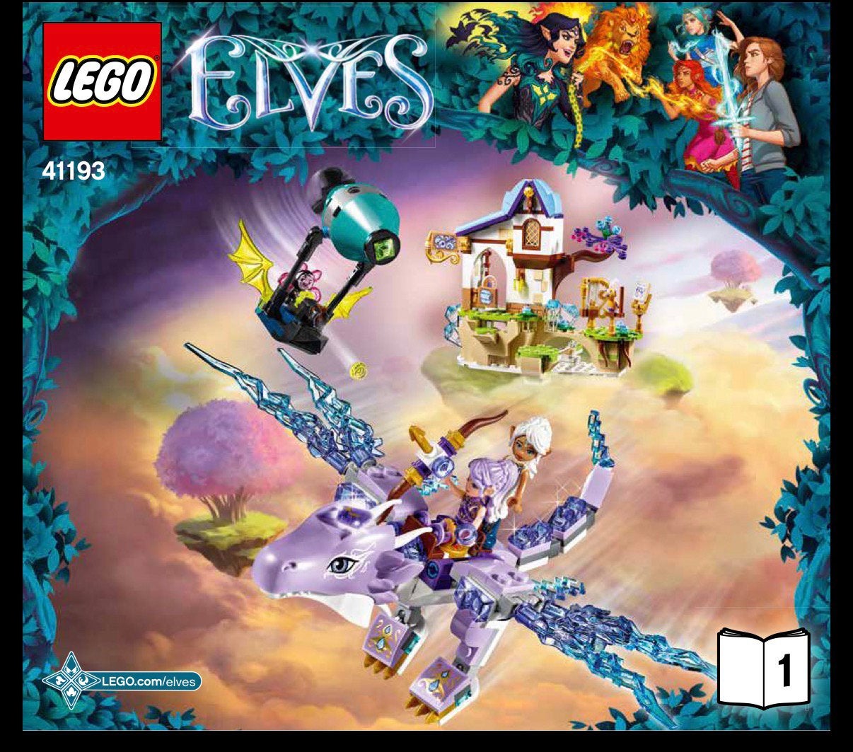 Lego 41193 Aira & the song of the wind dragon, Kinderen en Baby's, Speelgoed | Duplo en Lego, Gebruikt, Overige thema's, Lego
