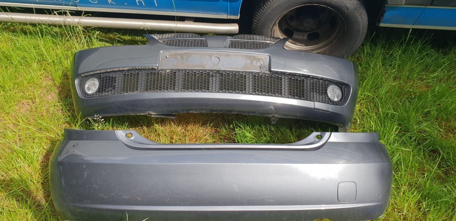 NISSAN ALMERA VOORBUMPER +ACHTER BUMPER BJ 2002, Gebruikt, -, Voor, -