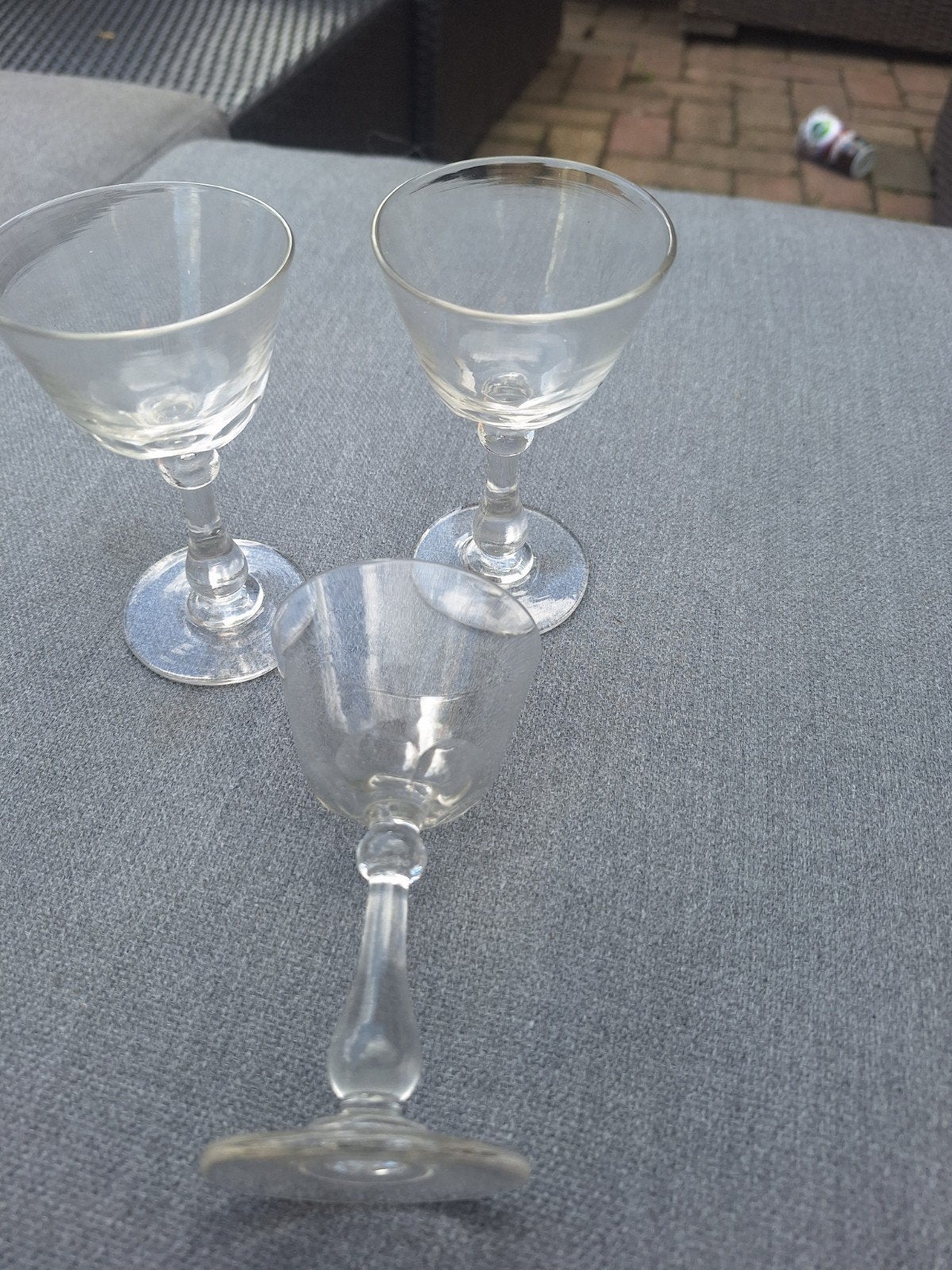 Set van 3 vintage borrelglaasjes, Antiek en Kunst, Ophalen of Verzenden