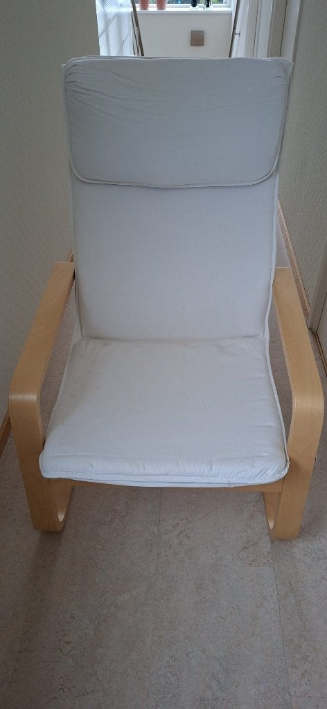 Fijne stoel (Ikea), Ophalen, Hout, 75 tot 100 cm, Zo goed als nieuw