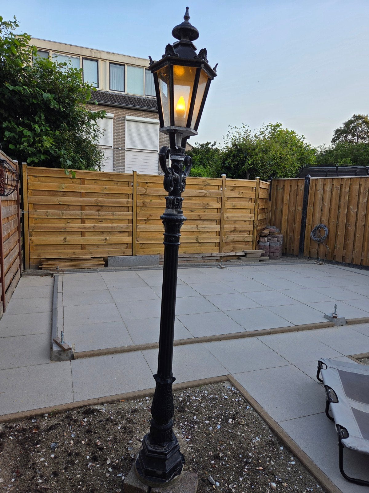 Aluminium Buitenlantaarn, Ophalen, Minder dan 50 watt, Staande lamp, Aluminium
