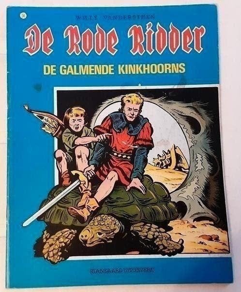De Rode Ridder 14 De galmende kinkhoorns - Vandersteen 1977, Boeken, Eén stripboek, Ophalen of Verzenden, Zo goed als nieuw
