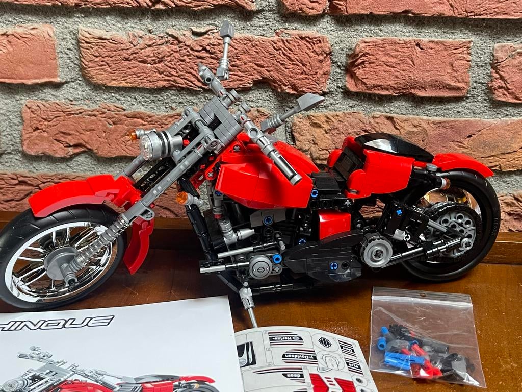 Sembo 701706 Harley Davidson motor zgan, Kinderen en Baby's, Ophalen of Verzenden, Zo goed als nieuw, Overige merken