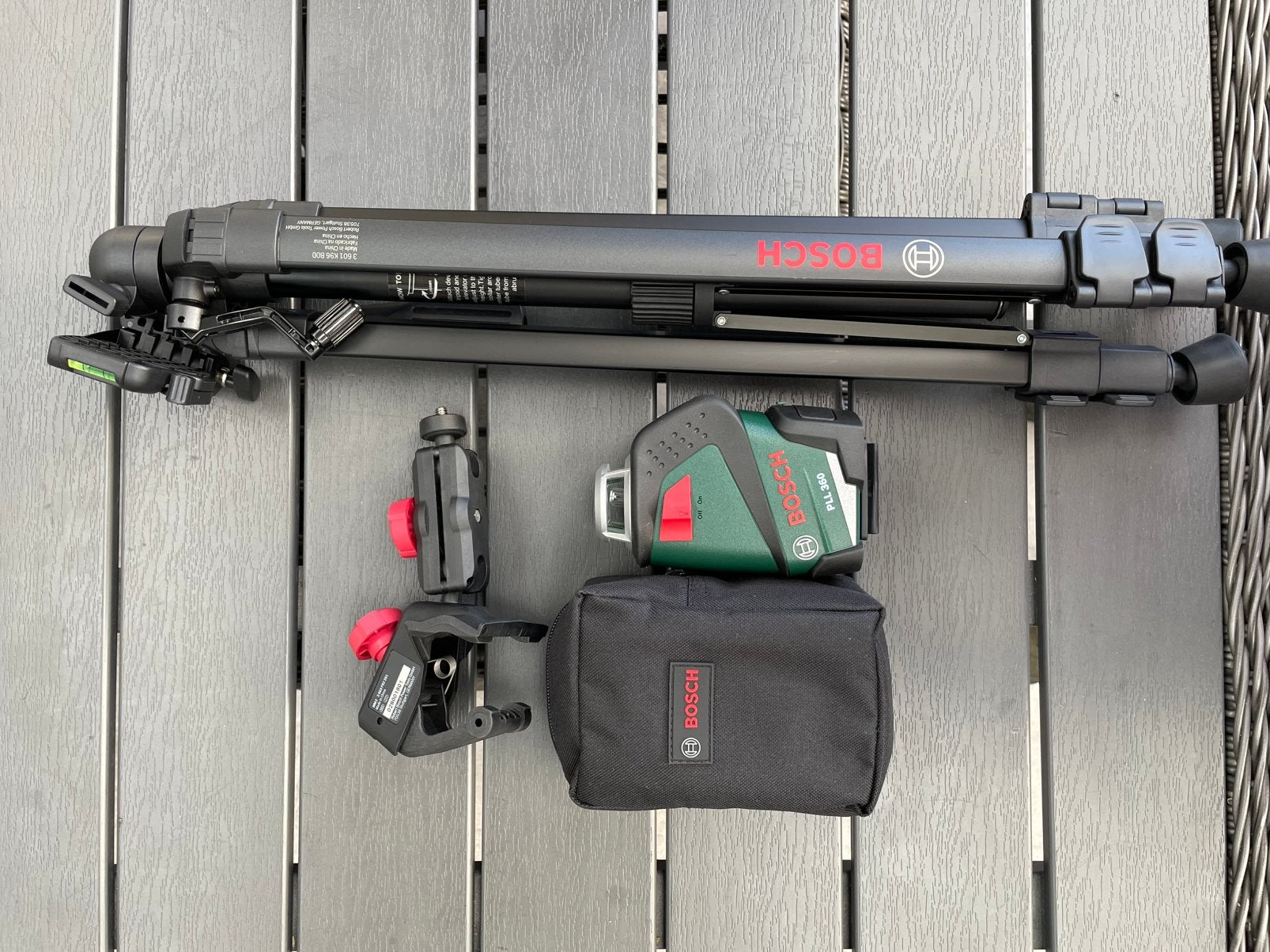 Laserset, Ophalen, Nieuw