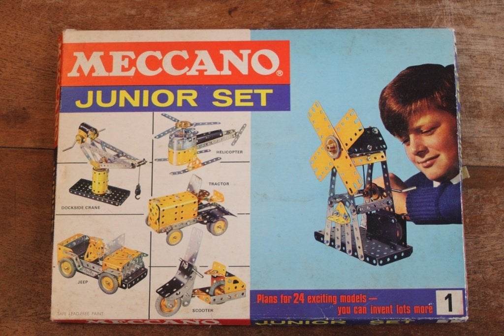 Meccano doos uit de jaren '60/70, Ophalen