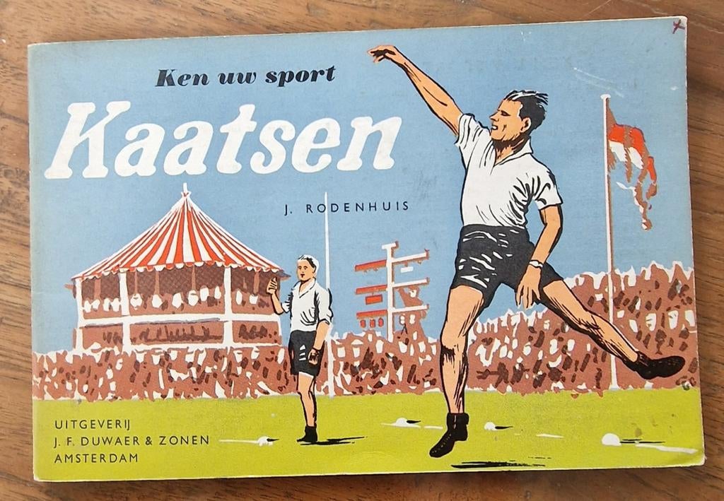 Oud boekje over kaatssport, Ophalen of Verzenden