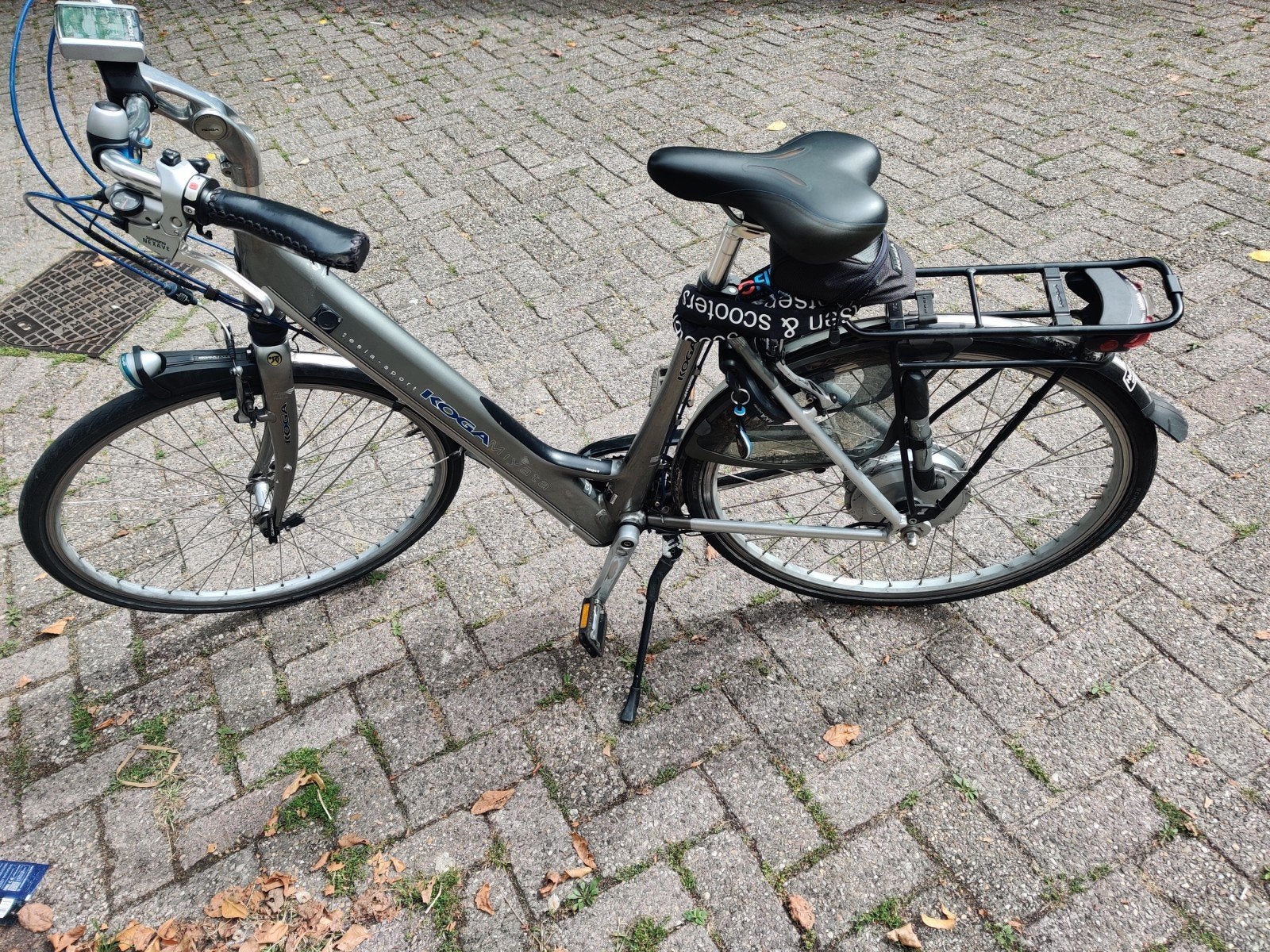 Koga Miyata Tesla Sport elektrische damesfiets, Zo goed als nieuw, 51 tot 55 cm, 30 tot 50 km per accu, Ophalen