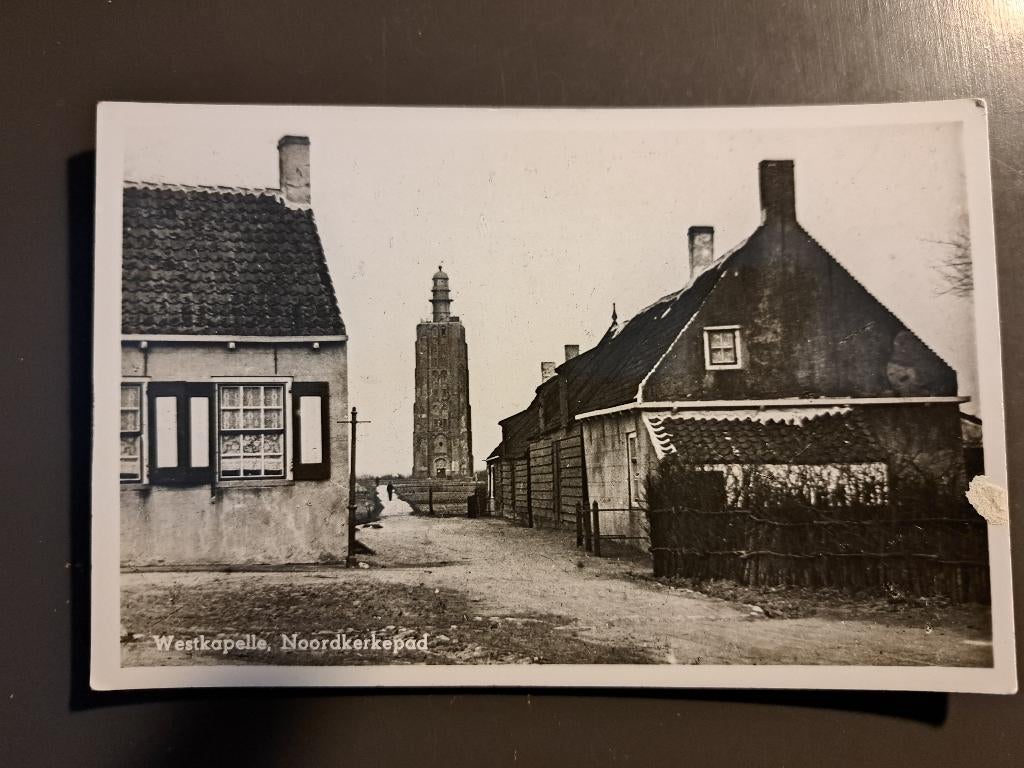 Westkapelle - noordkerkepad, Ophalen of Verzenden, 1920 tot 1940, Gelopen, Zeeland