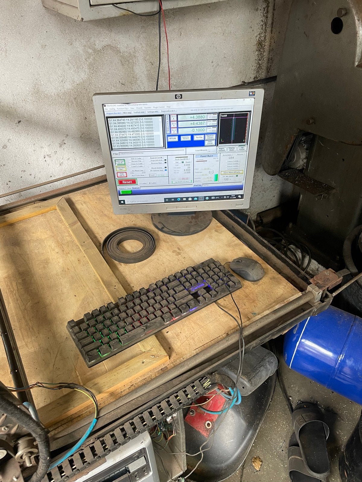 CNC Machine met Mach3 Software en Accessoires, Ophalen of Verzenden