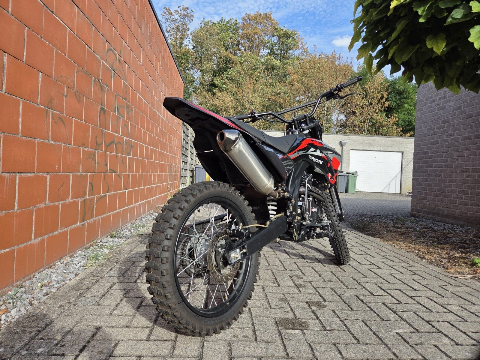 250cc crossmotor, Fietsen en Brommers, 250 cc, Zo goed als nieuw, 5 versnellingen, Ophalen