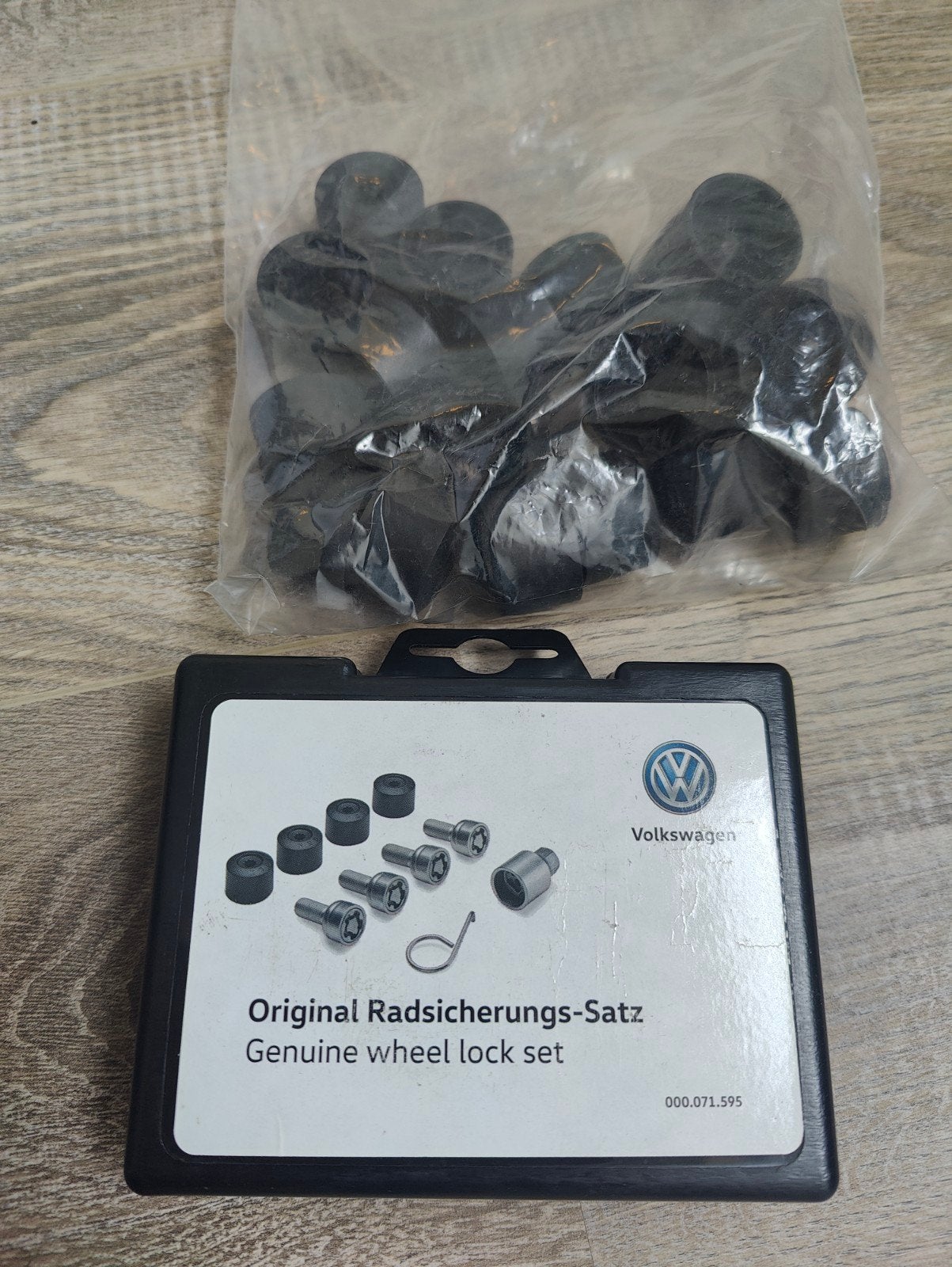 Slotboutset VW Up!, Seat Mii, Skoda Citigo + afdekkapjes, Ophalen of Verzenden, Gebruikt, Seat
