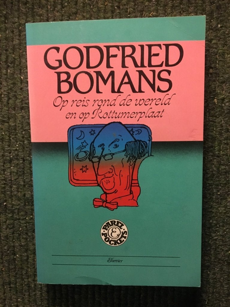 Op reis rond de wereld en op Rottumerplaat; Godfried Bomans, Boeken, Gelezen, Ophalen of Verzenden, Nederland, Godfried Bomans