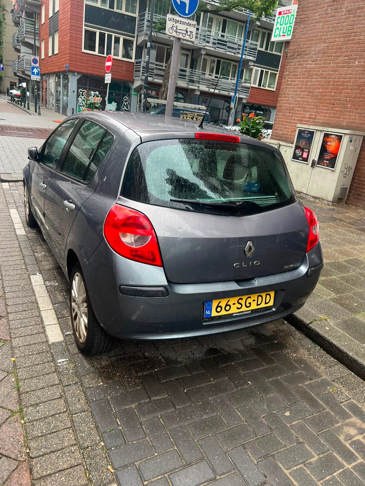 Renault Clio 1.4 16V 5-DRS 2006 AIRCO NAP, Auto's, Voorwielaandrijving, 4 cilinders, Blauw, 1200 kg