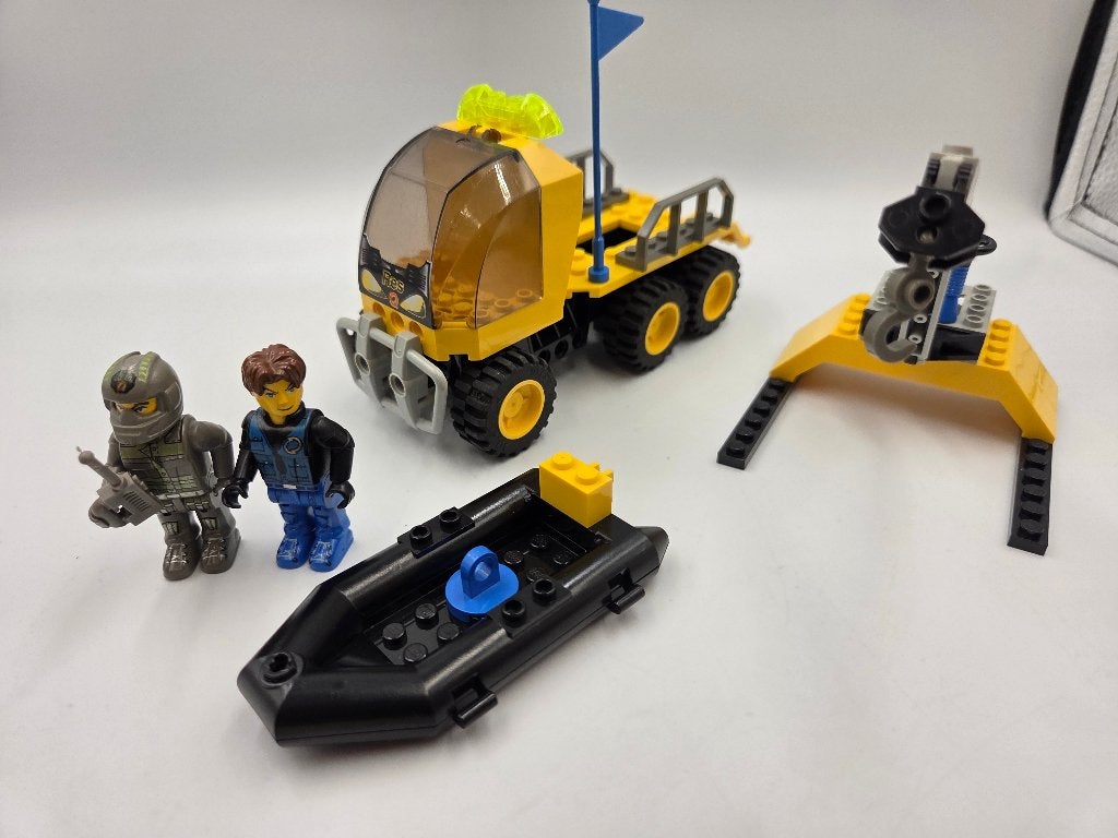 Lego Jack Stone 4606 Aqua Res-Q Transport, Lego, Ophalen of Verzenden, Zo goed als nieuw, Complete set