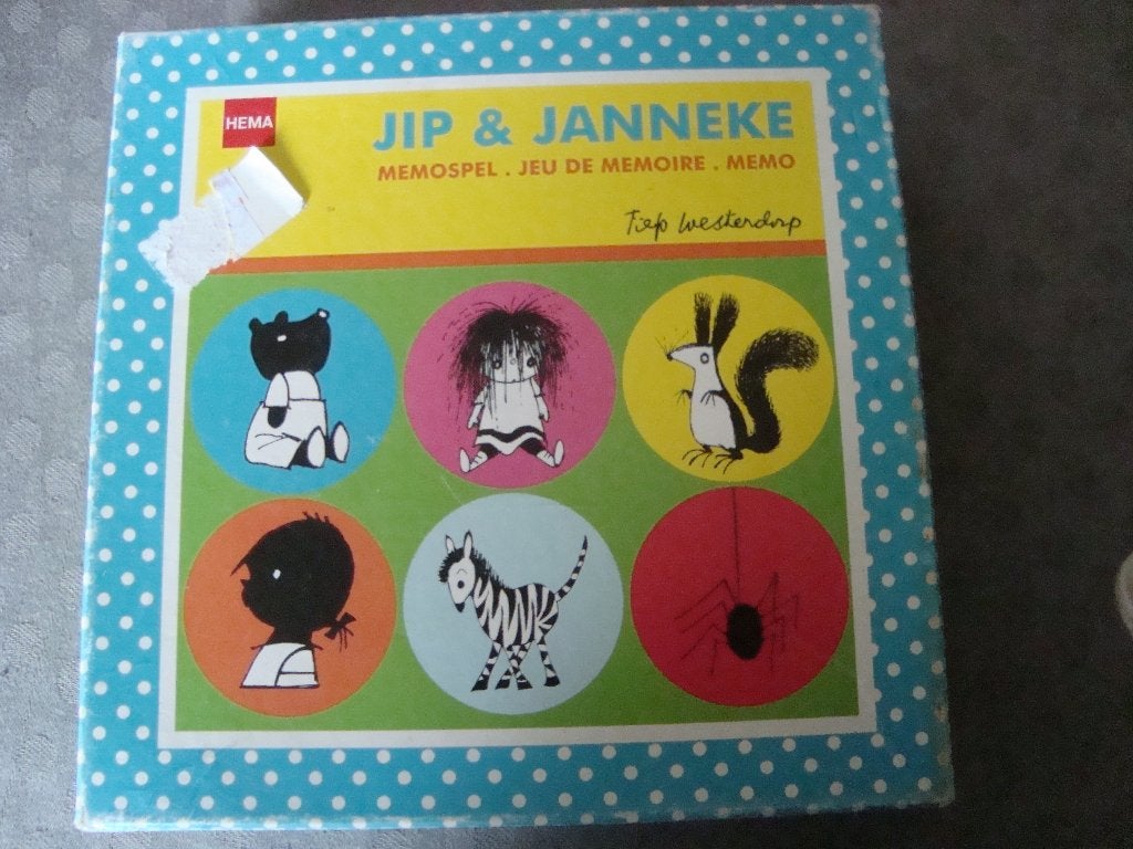 Jip en janneke memospel, Ophalen of Verzenden, Zo goed als nieuw